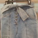 Ulla Johnson 💕💕 Otto Jean Mid Wash Tie Front Button Fly High Rise 4 NWT Photo 11