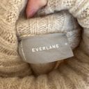 Everlane  The Cloud Turtleneck Sweater Heathered Ivory Cream, Medium, Merino Wool Photo 15