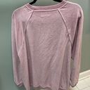 Aerie Light Purple Crewneck Sweatshirt Photo 3