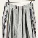 Ted Baker  London Asherr White Striped Tapered Trouser Pants Size 4 Photo 5