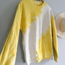 Madhappy  | Tie Dye Pullover Sweatshirt Oversized | Yellow White | Sz M Photo 1