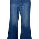 Lee  Women's Blue High-rise Flare Jeans At Free People In Moutain Hike, Size: 25 Photo 2