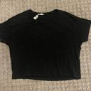 Lululemon Cates Crop Tee Black Size 2 Photo 2