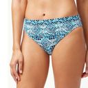 Tommy Bahama New.  blue reversible bikini bottom. Photo 0