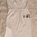 Dress the Population NWOT  Rory fringe MIDI white Dress sz L Photo 0