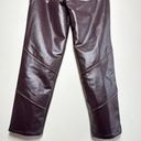 Jordan  X Maison Chateau Rouge NEW $100 Womens Crop Faux Leather Pants Size 4 Photo 10