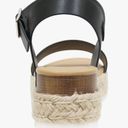 Soda  CLIP ~ Women Open Toe Ankle Strap Platform Espadrille Sandal Photo 1