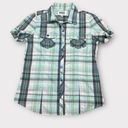 Vans  | Vintage Y2K Button Down Plaid Shirt | Medium Photo 0