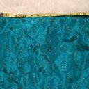 Chetta B  beaded, silk pencil skirt blue size 6 Photo 7