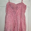 Free People Gabby Mini Dress Pink Cherry Photo 1