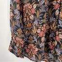 CROSBY. Button Down Shirt Medium Paisley Floral Fall Business Office Work Sheer Photo 6