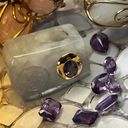 Amethyst 14K Gold Carved Jade &  Pendant Photo 14