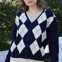 Brandy Melville Argyle Cardigan Photo 0