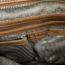 Cole Haan  Cognac Brown Soft Leather Multi Pocket Satchel Handbag Photo 7