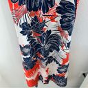 Tracy Reese  100% Silk Maxi Aloha Tropical Hawaiian Printed Dress Small Photo 3