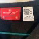 North Crest Holiday Lodge by  Snowflake Button Down Ugly Christmas Sweater Photo 6