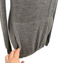 Lululemon  100% Merino Wool Turtleneck Kangaroo Pocket Thumbholes Gray size 6 Photo 2