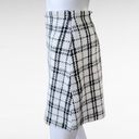 Pink Lily My Secret's Out White & Black  Plaid Tweed Mini Skirt Size Medium Photo 2