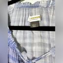 Pilcro and the Letterpress Anthropologie  Purple Plaid Peasant Top Photo 4