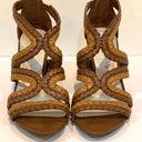 Etienne Aigner Brown Wedges Sandals Photo 0