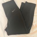 Nike Black Dri-Fit Cropped Leggings Photo 0