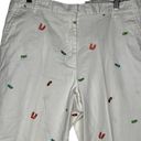 kim rogers  Cropped Pants Decorated with Flip Flops Photo 1