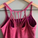 prAna  Arrowland Tank Pink Size XS Strappy Criss Cross Yoga Top Photo 4