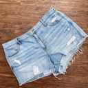 Aerie Soft Denim Stretch Shorts Photo 0