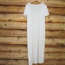 Barefoot Dreams NWT  Malibu Organic Cotton T Shirt Midi Dress Photo 5