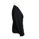 Anne Klein  Suit Black Pinstripe 2 Button Closure Career Blazer Jacket Size 4P Photo 5