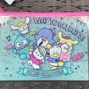 Sanrio  Pink Blue Zipper Bag Double Sided Photo 0