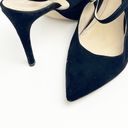 Marc Fisher  Navigate 3 Black Pointy Toe Adjustable Ankle Strap Heels, Size 9 Photo 7