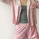 Juicy Couture  Velour Velvet Pink PJ Set Size M Photo 1