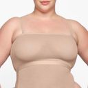 SKIMS NEW  Sheer Sculpt Bandeau Bra in Clay XL Photo 2