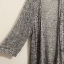 Torrid Grey Pointelle Open Front Cardigan Photo 3