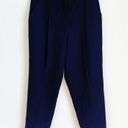 ALC Frank A.L.C. Colin Navy Blue Dress Pant Photo 1