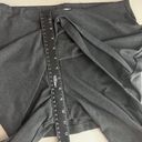 CAbi  Skirted M' Leggings Womens Medium Charcoal Gray Pull On Stretch Knit 3577‎ Photo 6