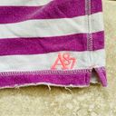 Aeropostale  Purple/White Stripes Jersey Shorts. Women’s Size L Photo 2