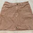 Billabong Front Slit Denim Mini Skirt - Dusty Pink - 27/M Photo 0