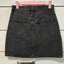 Madewell  Rigid Denim High-Waist Straight Mini Skirt in Berridge Wash NWT Photo 3