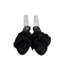 ALLSAINTS  Flats Womens 39 Rumour Knit Bow Knot Mules Slip On Black Denim Shoes Photo 1