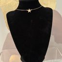 Vintage Gold Tone Layering Star Y2K Choker Pendant Delicate Dainty Necklace Photo 0