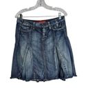 Guess Vintage  y2k  Jeans  Flare Denim Jean Skirt sz 26 Photo 2