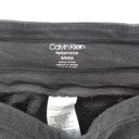 Calvin Klein |  | Cuffed Logo Print Drawstring Black Sweatpants Joggers Photo 5