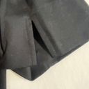 Laundry by Shelli Segal  Black Straight Leg Cotton Trouser Dress Pants 6 Photo 5