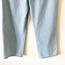 American Eagle  Wide Leg Crop Light Blue Balloon Waist Jeans Size 2 Light Wash Photo 6