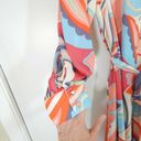 Alexis  TARGET shirt dress retro multicolor long sleeve maxi boho woman plus 2X Photo 3