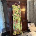 Tracy Reese  Plenty Anthropologie silk flowy dress xl extra large floral sheer Photo 9