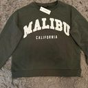 Francesca's Francesca’s Malibu Green Crewneck Photo 0