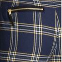 Juicy Couture  Eton' Plaid Crop Pants size 4 Photo 2